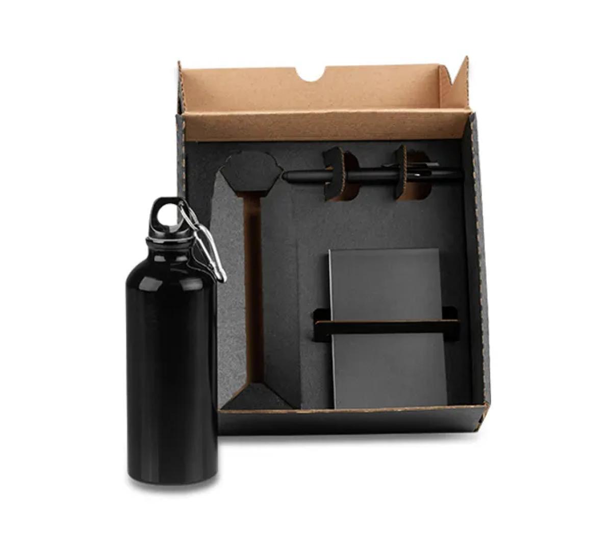 Kit Garrafa Alumínio 500ml