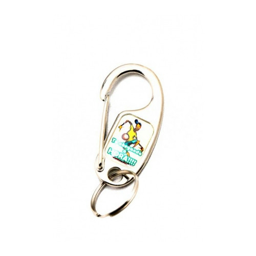 Chaveiro Mosquetão de Metal 8,0x3,0cm