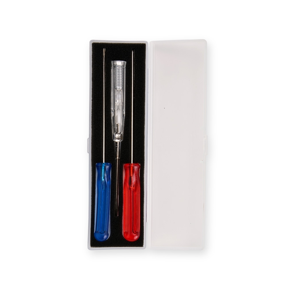 Kit Ferramentas Plástico 3 Peças 18,2x5cm