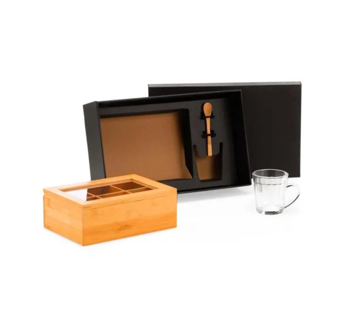 Kit para Chá Bambu