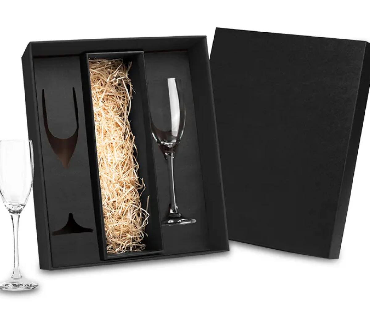 Jogo de Taças de Vidro para Champagne 190ml
