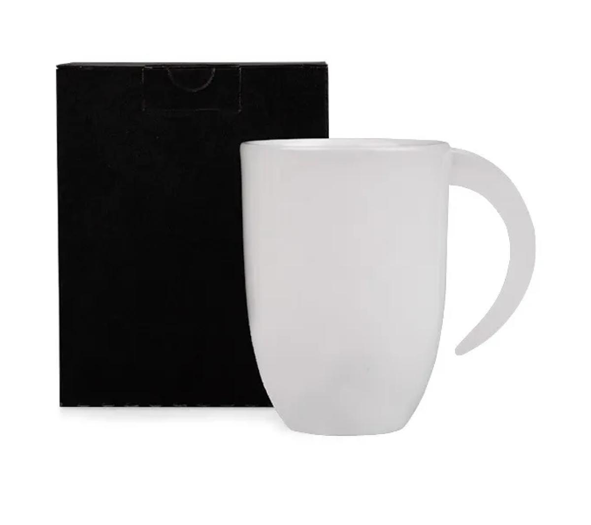 Caneca Cerâmica Branca 350ml