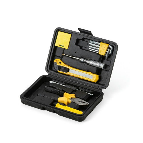 Kit Ferramenta 11 Peças em Estojo Plástico 14,2x20,2cm