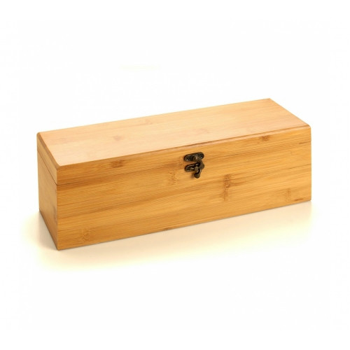 Caixa Kit Vinho Bambu 5 Peças 36,5cm