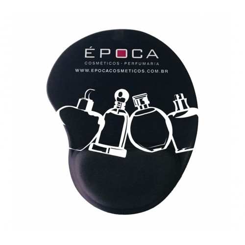 Mouse pad com apoio de pulso em neoprene 20x25 cm