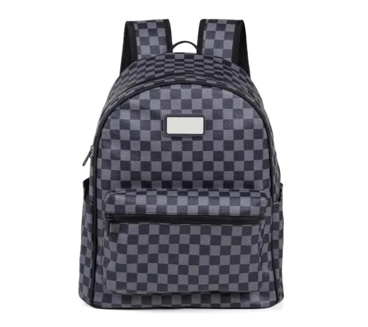 Mochila em PVC Xadrez para Notebook 15''