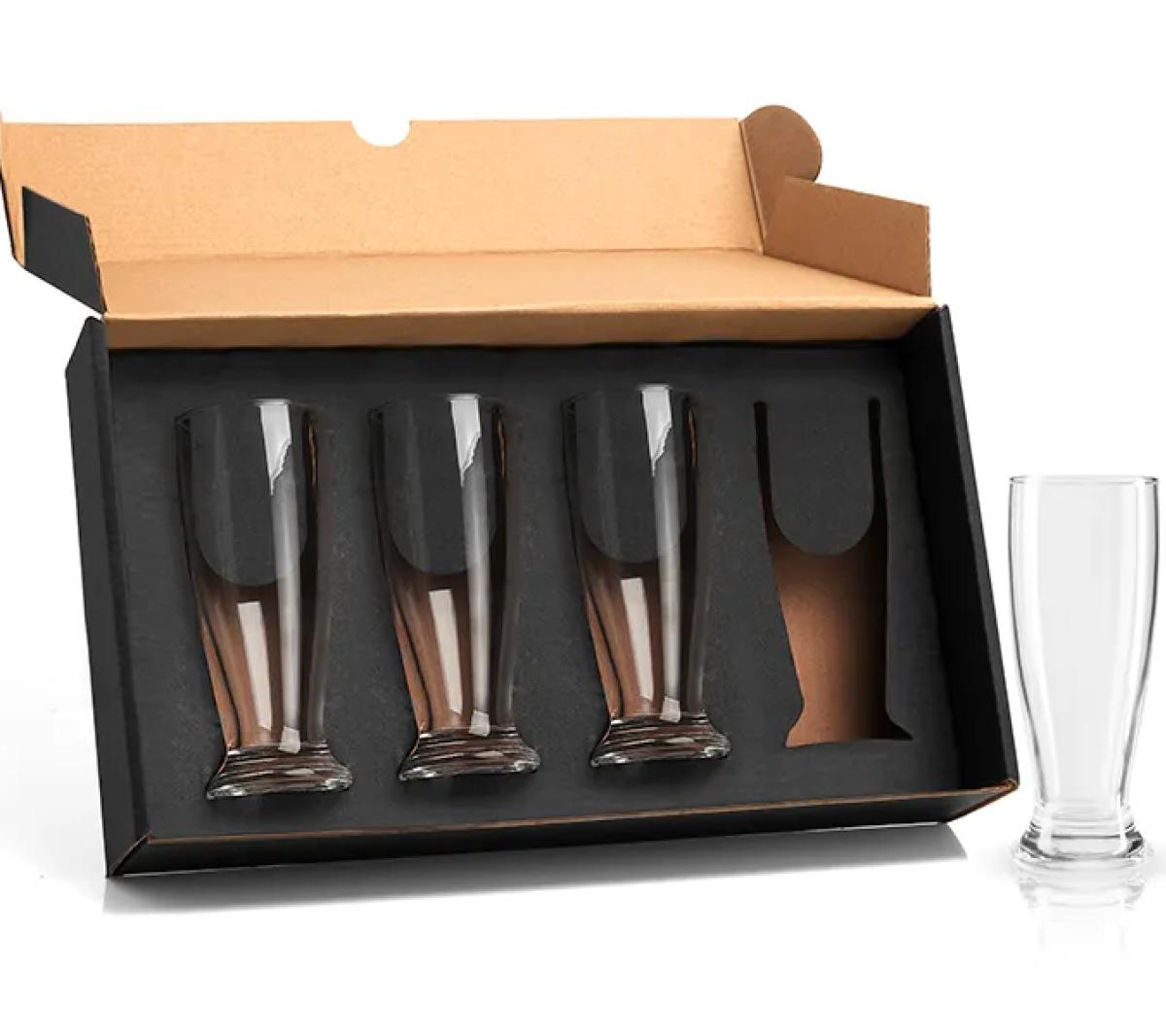 Jogo de Copos Vidro 200ml - 4 Peças