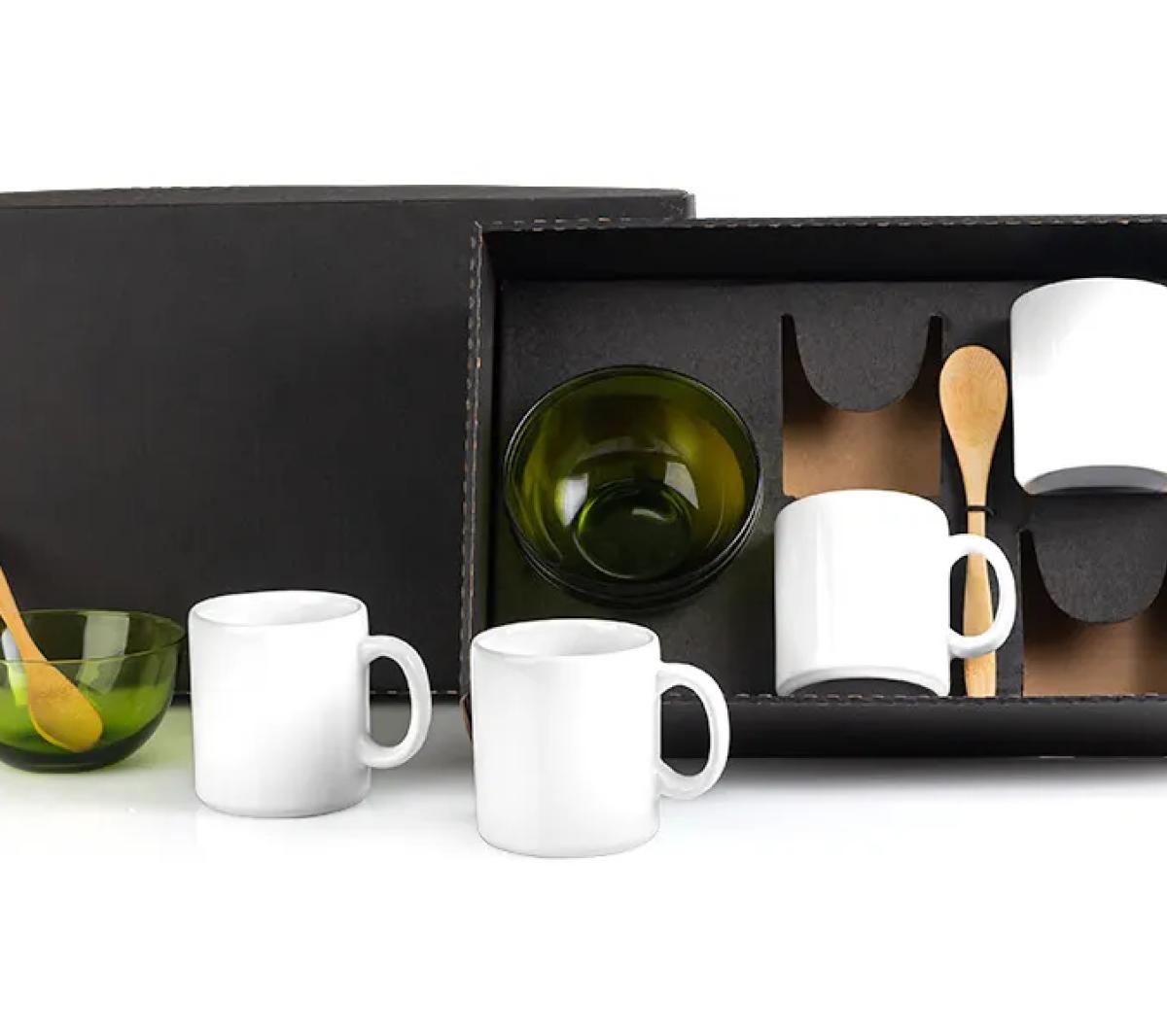 Kit para Café da Manhã 12 Peças Bambu