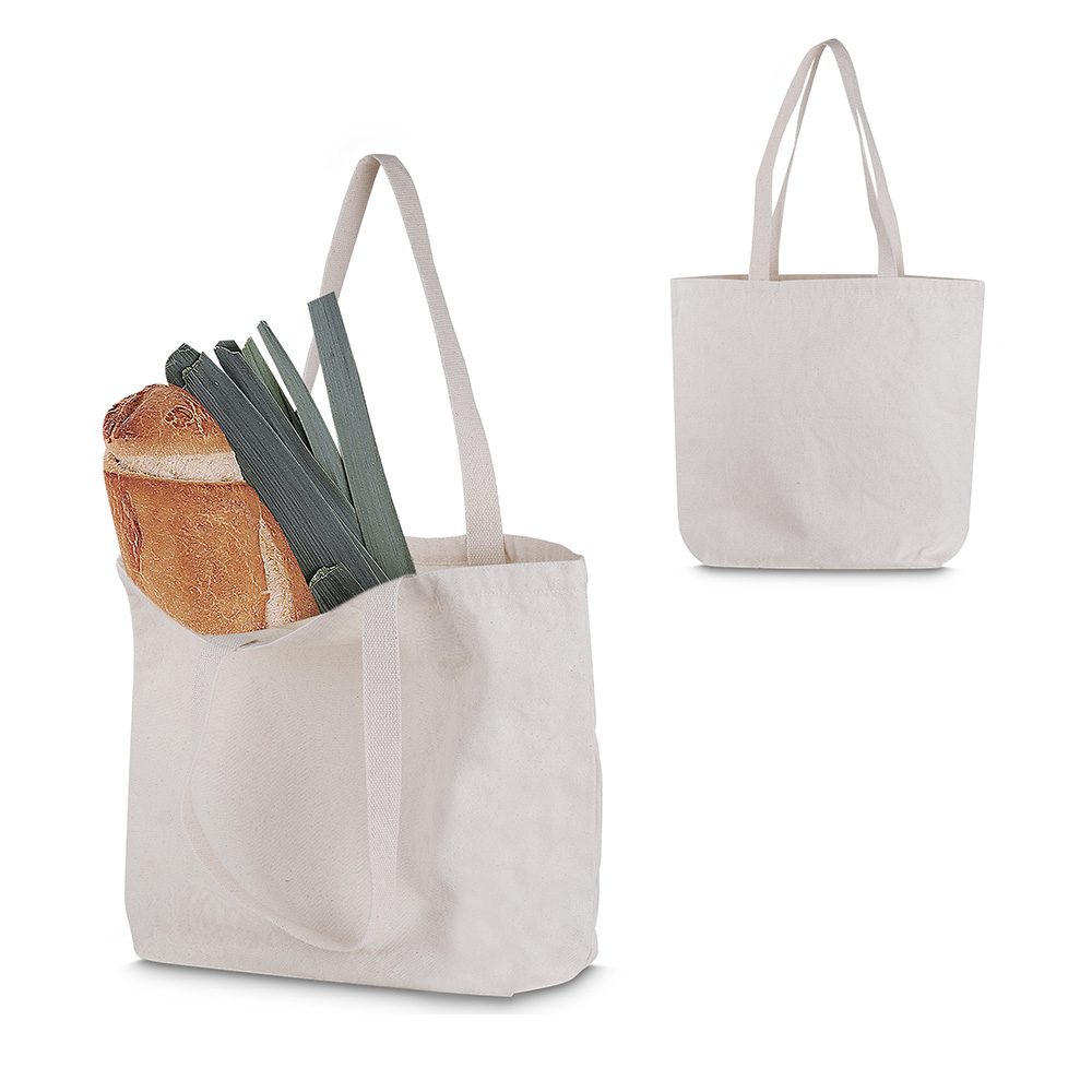 Sacola Algodão 280g/m² 40x38x10cm