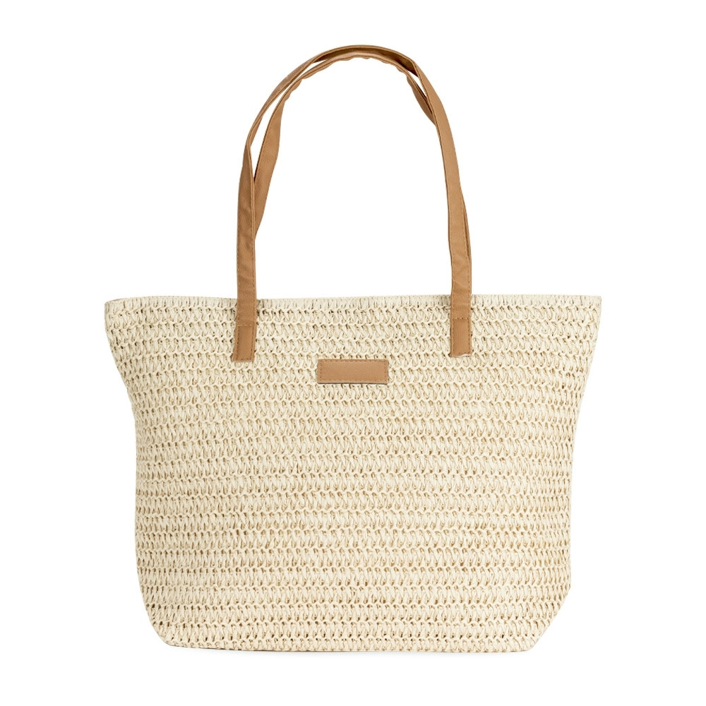 Bolsa Fibra de Papel Trançada 50cm Poliéster