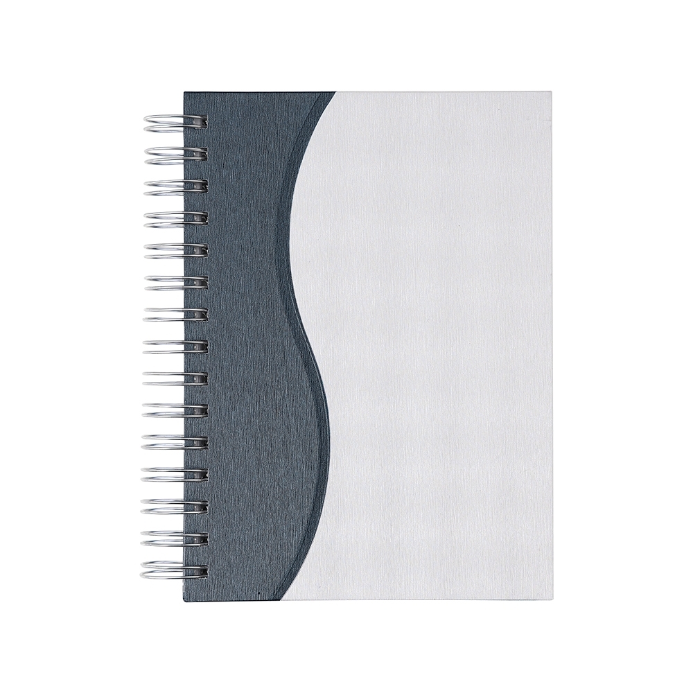 Agenda Percalux Wire-O Metalizada 20x16,2cm 170 Folhas
