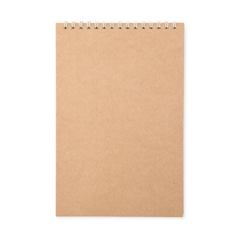 Bloco de Anotações Kraft Sem Pauta 21,5x14cm 51 Folhas