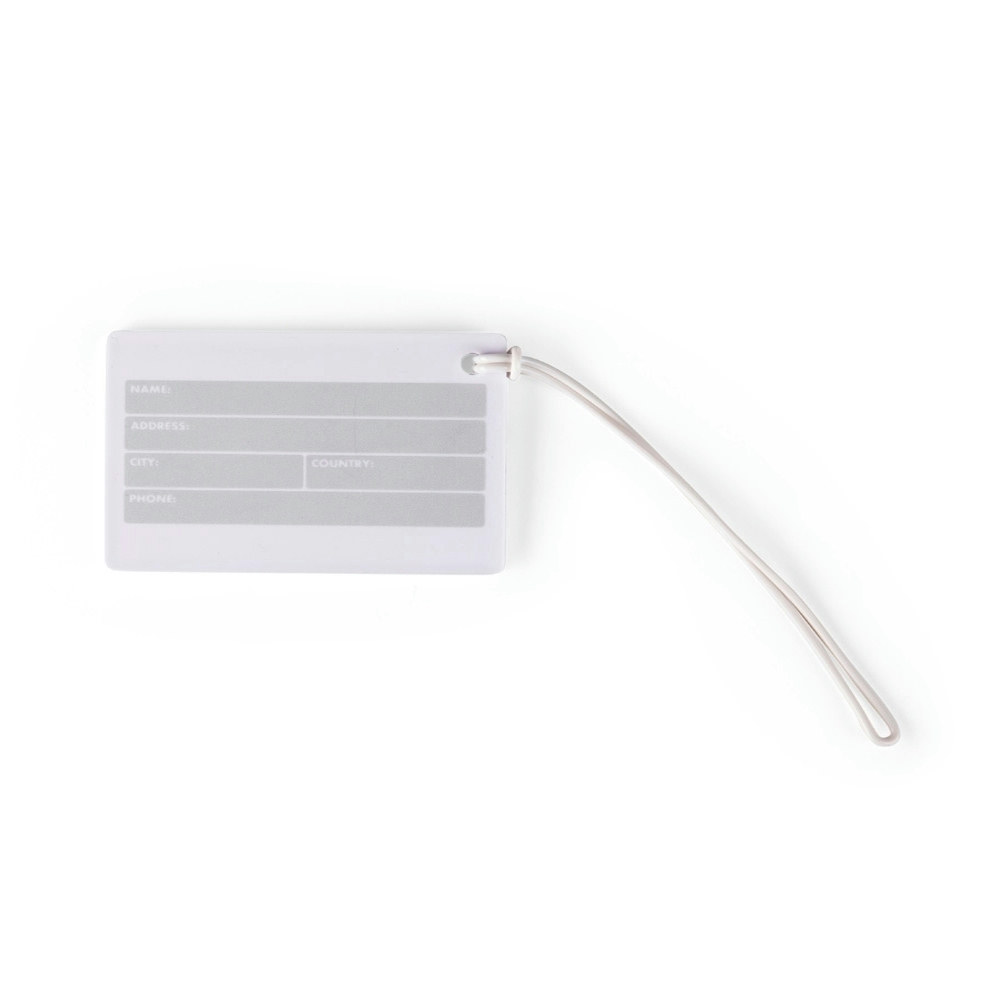 Tag de Mala PVC Expandido 5,9x8,9cm