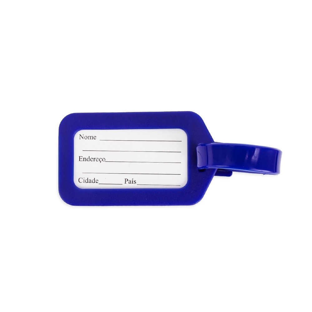 Tag Identificador de Bagagem em Polipropileno 5x8,6cm