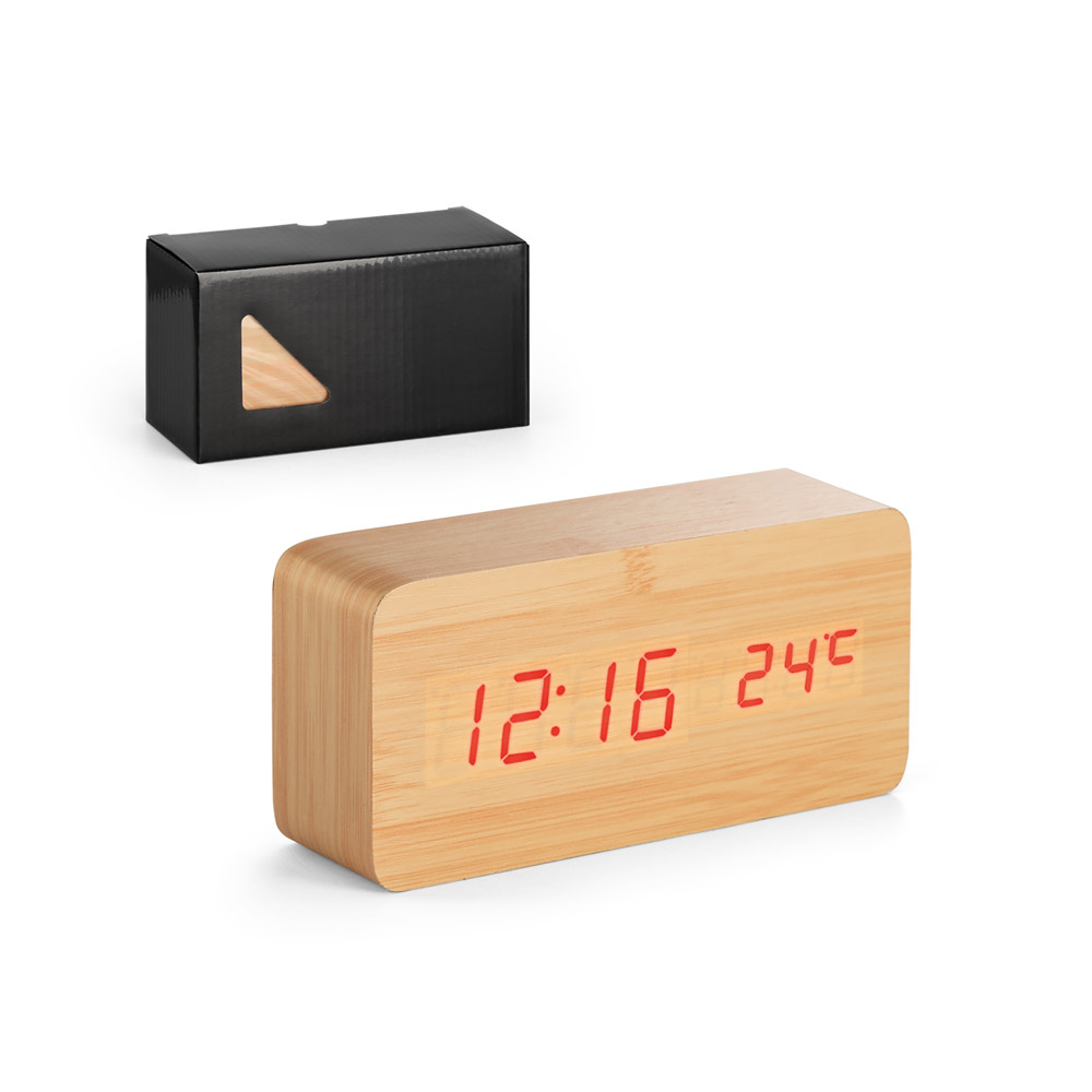 Relógio de Mesa MDF 150x70mm
