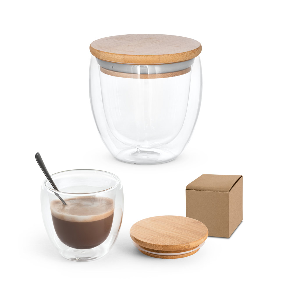 Copo Térmico Vidro Borossilicato 250ml