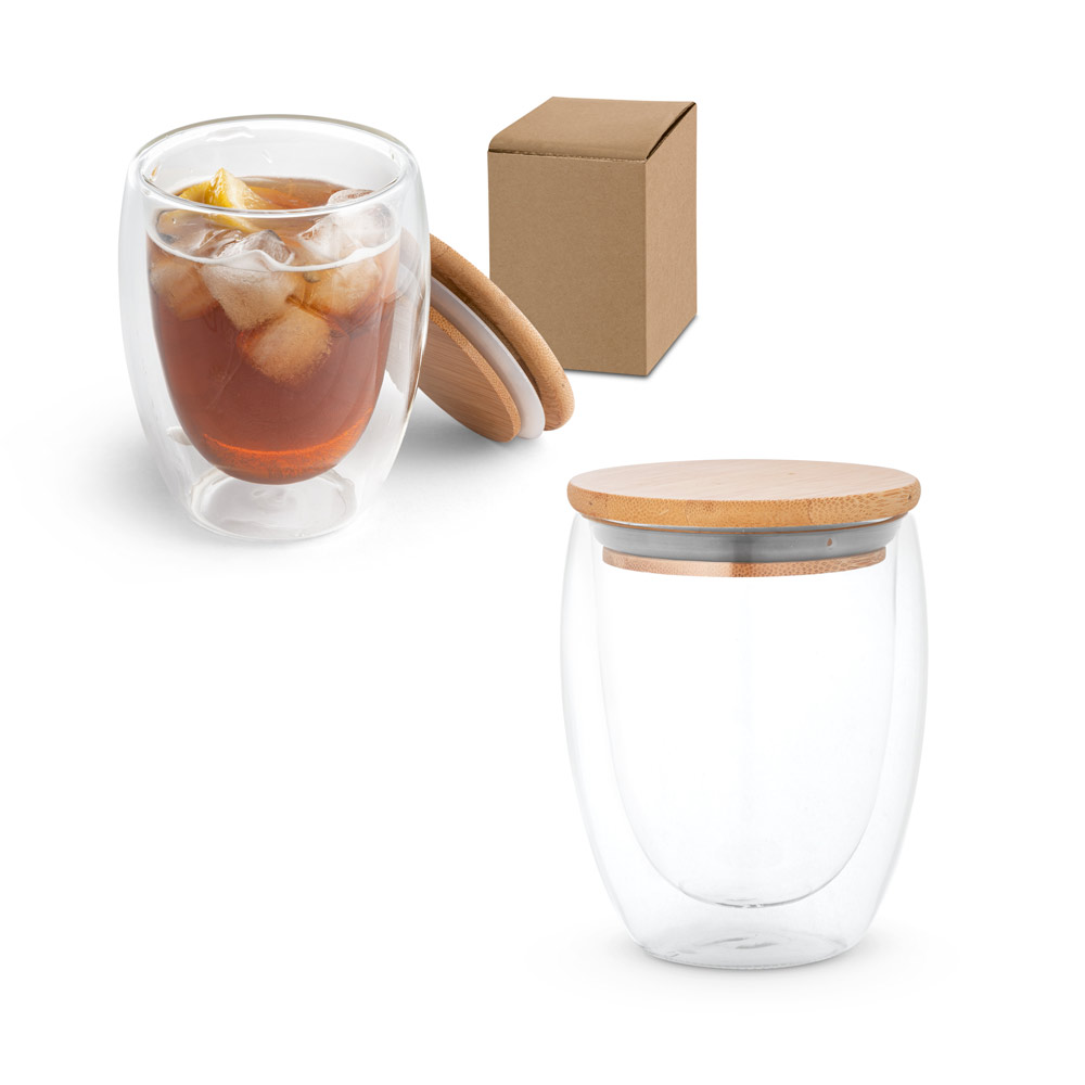 Copo Térmico Vidro Borossilicato 350ml
