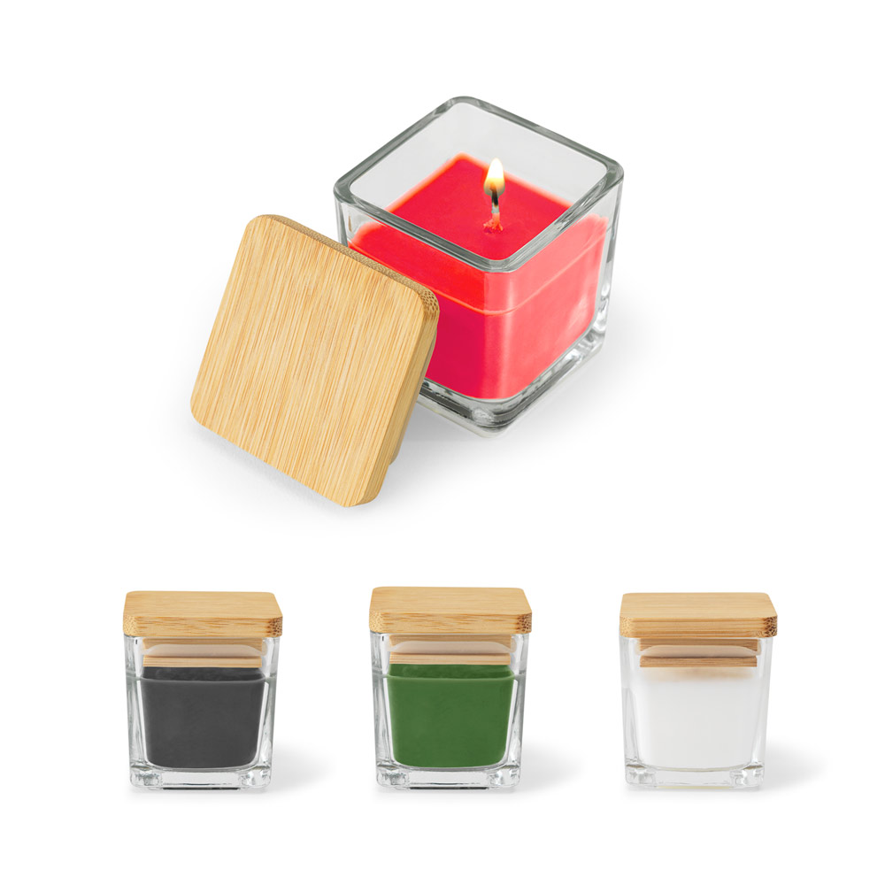 Vela aromática Vidro 50g 53x53mm
