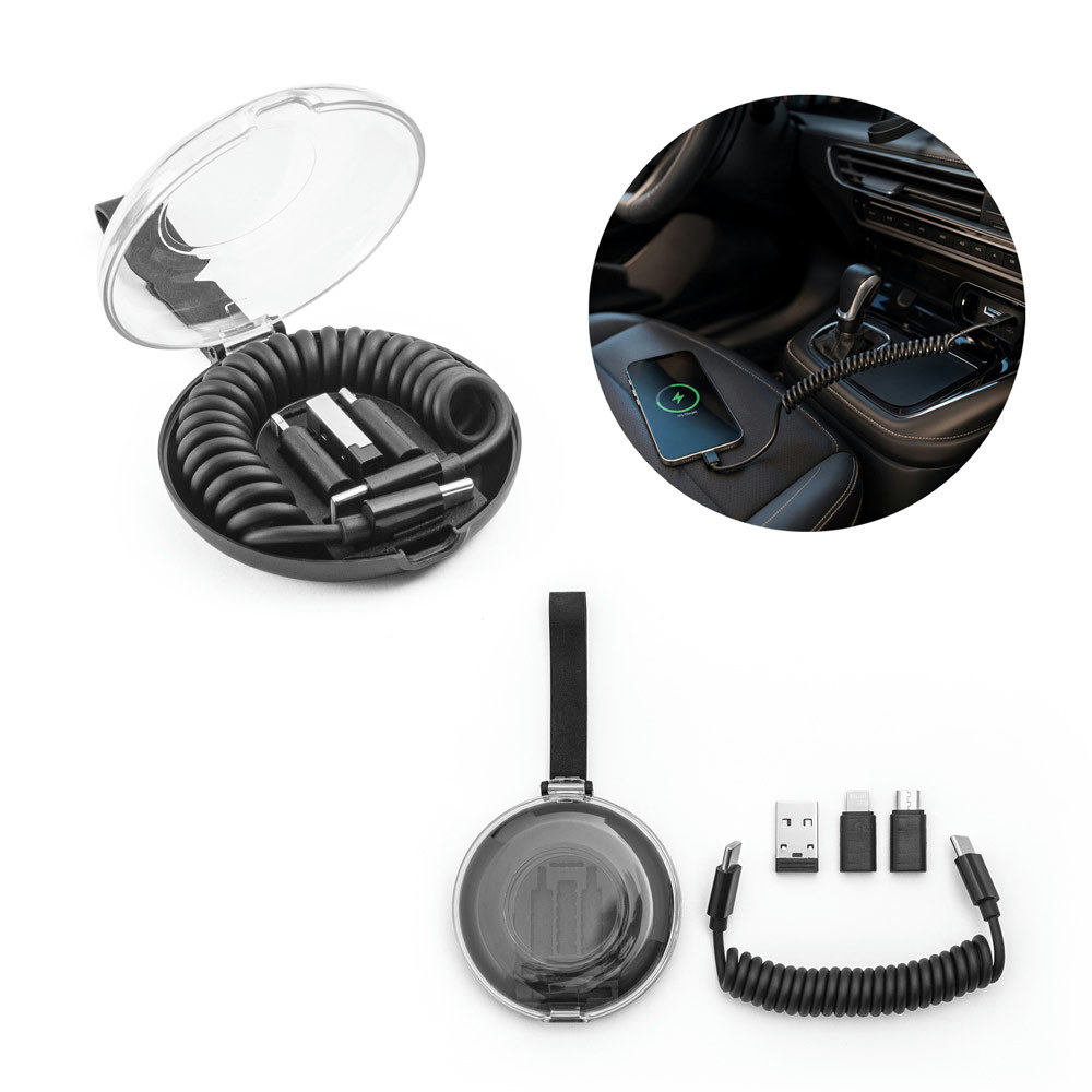 Organizador de Cabos Espiral PC Super-Rápido 6 em 1 13x150mm