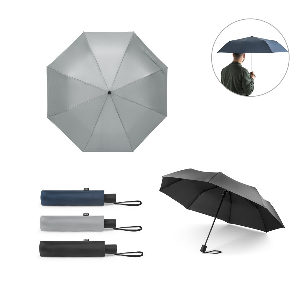 Guarda-chuva rPET Dobrável com Abertura Automática 990x290mm