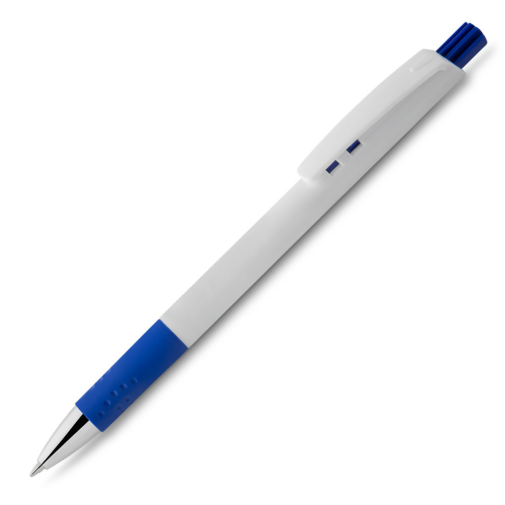 Caneta Plástica Retrátil com Grip Ø0,96cm